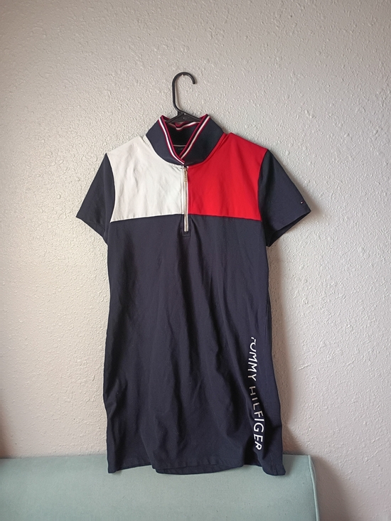 Tommy Hilfiger Dresses & Skirts - Tommy Hilfiger Colorblock Navy, Red & White Polo Dress